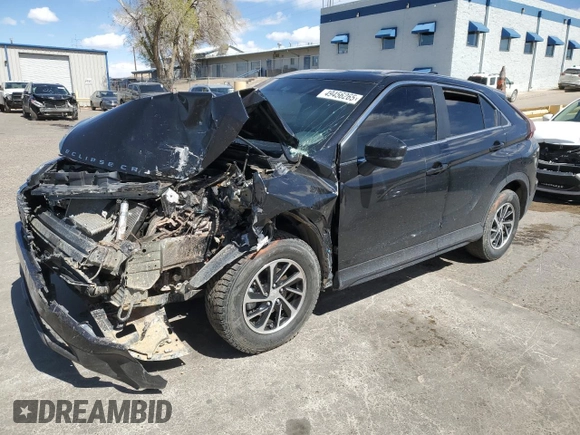2024 Mitsubishi Eclipse Cross ES с VIN JA4ATUAAXRZ000813, выставлен на аукционе Copart как лот 49456265 с пробегом Не указан миль и Списание • Salvage title. История ставок и продаж доступна на DreamBid. Изображение 1.
