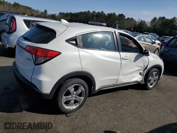 2022 Honda HR-V LX with VIN 3CZRU6H34NM773890, listed as a Copart auction lot 48867475 with 16,197 mi miles and Salvage Title. Bid and sale history available at carsss.com. Image 3.