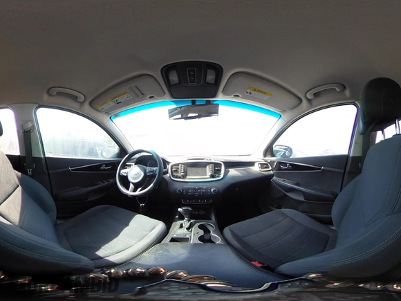 2017 Kia Sorento LX with VIN 5XYPG4A30HG242934, listed as a IAAI auction lot 41856236 with 164,664 mi miles. Bid and sale history available at carsss.com. Image 19.