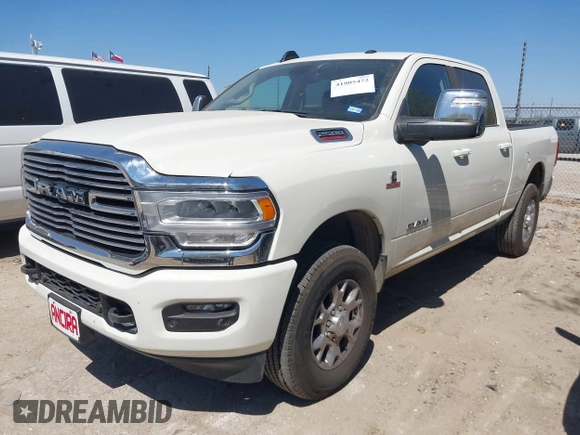 2024 Ram 2500 Laramie with VIN 3C6UR5FL8RG239740, listed as a IAAI auction lot 41805472 with 5,661 mi miles and . Bid and sale history available at DreamBid. Image 17.