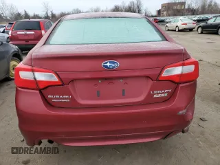 2017 Subaru Legacy with VIN 4S3BNAB68H3048566, listed as a Copart auction lot 38525073 with 67,678 mi miles. Bid and sale history available at carsss.com. Image 6.