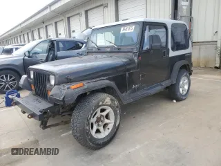 1991 Jeep Wrangler with VIN 2J4FY29S2MJ134936, listed as a Copart auction lot 59481875 with 236,382 mi miles and Salvage title. Bid and sale history available at DreamBid. Image 1.