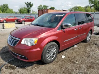 2014 Chrysler Town & Country Touring L 30th Anniversary z VIN 2C4RC1CG0ER144500, wystawiony jako Copart lot #58620065 z przebiegiem 124 565 mil mil oraz Czysty tytuł • Clean title. Historia ofert i sprzedaży dostępna na DreamBid. Obrazek 1.