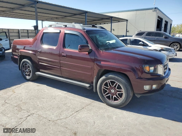 2011 Honda Ridgeline RTL with VIN 5FPYK1F59BB006963, listed as a Copart auction lot 54145235 with 133,120 mi miles and Clean Title. Bid and sale history available at carsss.com. Image 4.