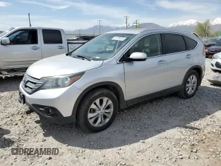 2012 Honda CR-V EX-L with VIN JHLRM4H73CC007681, listed as a Copart auction lot 52778245 with 129,141 mi miles and Salvage Title. Bid and sale history available at carsss.com. Image 1.