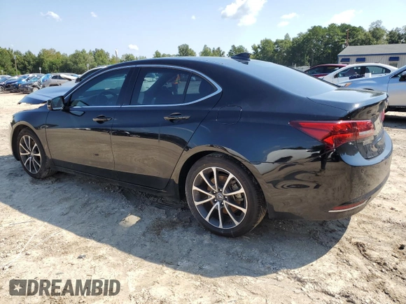2016 Acura TLX Advance with VIN 19UUB2F77GA005343, listed as a Copart auction lot 71362304 with 124,115 mi miles and Salvage title. Bid and sale history available at DreamBid. Image 2.