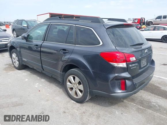 2012 Subaru Outback Prem with VIN 4S4BRBBC1C3223602, listed as a IAAI auction lot 41976450 with 186,619 mi miles and . Bid and sale history available at DreamBid. Image 3.