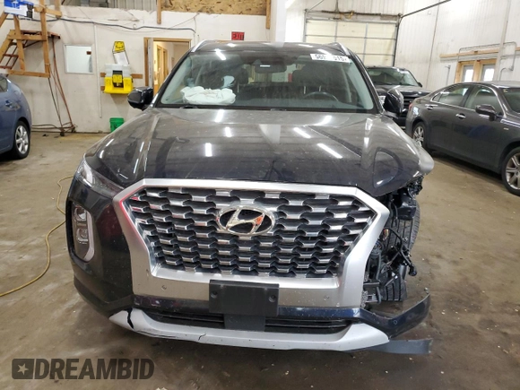 2021 Hyundai Palisade Limited with VIN KM8R5DHE1MU207961, listed as a Copart auction lot 56989515 with 36,416 mi miles and Salvage title. Bid and sale history available at DreamBid. Image 5.