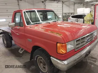 1987 Ford Pickup with VIN 1FTEF14Y7HLA55470, listed as a IAAI auction lot 42030305 with 33,453 mi miles. Bid and sale history available at carsss.com. Image 1.
