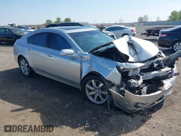 2012 Acura TL Tech Auto with VIN 19UUA8F54CA035088, listed as a IAAI auction lot 41934454 with 1 mi miles. Bid and sale history available at carsss.com. Image 1.