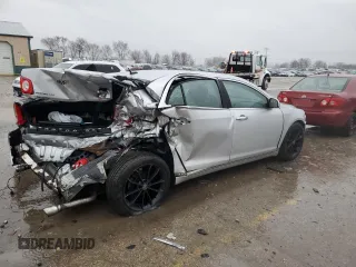 2011 Chevrolet Malibu LTZ with VIN 1G1ZE5E71BF286509, listed as a Copart auction lot 47497715 with 98,215 mi miles and Salvage Title. Bid and sale history available at DreamBid. Image 3.