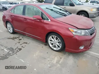 2011 Lexus HS with VIN JTHBB1BA2B2047678, listed as a Copart auction lot 74607724 with Not Provided miles and Non Repairable. Bid and sale history available at carsss.com. Image 4.