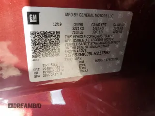 2020 Cadillac Escalade Luxury z VIN 1GYS3BKJ9LR217557, wystawiony jako Copart lot #80260884 z przebiegiem 63 461 mil mil oraz Szkoda całkowita • Salvage title. Historia ofert i sprzedaży dostępna na DreamBid. Obrazek 13.