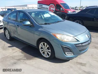 2011 Mazda Mazda3 s Sport with VIN JM1BL1U68B1419411, listed as a IAAI auction lot 41798083 with 105,314 mi miles. Bid and sale history available at carsss.com. Image 1.
