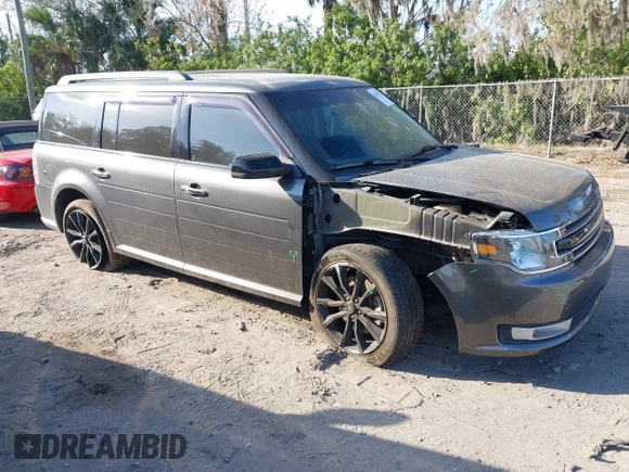 2018 Ford Flex SEL z VIN 2FMGK5C83JBA11464, wystawiony jako IAAI lot #41556720 z przebiegiem 70 455 mil mil oraz . Historia ofert i sprzedaży dostępna na DreamBid. Obrazek 1.