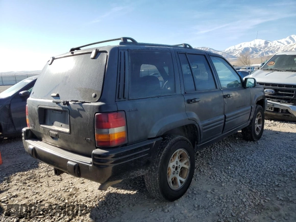 1997 Jeep Grand Cherokee Limited with VIN 1J4GZ78Y1VC563890, listed as a Copart auction lot 41910925 with 0 mi miles and Clean Title. Bid and sale history available at carsss.com. Image 3.