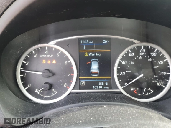2019 Nissan Sentra SV with VIN 3N1AB7AP7KY442773, listed as a Copart auction lot 88757475 with 102,101 mi miles and Salvage Title. Bid and sale history available at DreamBid. Image 9.