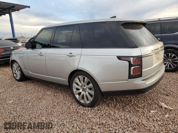 2018 Land Rover Range Rover with VIN SALGR2RV0JA513767, listed as a Copart auction lot 82398444 with 74,423 mi miles and Salvage title. Bid and sale history available at DreamBid. Image 2.