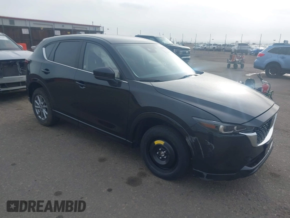 2025 Mazda CX-5 2.5 S Select Package with VIN JM3KFBBL1S0602247, listed as a IAAI auction lot 41835586 with 1,020 mi miles. Bid and sale history available at carsss.com. Image 1.