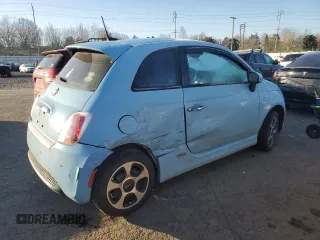 2017 FIAT 500e with VIN 3C3CFFGE8HT529912, listed as a Copart auction lot 42961285 with 0 mi miles and Clean Title. Bid and sale history available at carsss.com. Image 3.