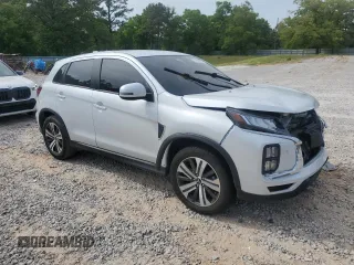 2022 Mitsubishi Outlander SE with VIN JA4APVAU5NU024156, listed as a Copart auction lot 53965825 with 55,627 mi miles and Salvage title. Bid and sale history available at DreamBid. Image 4.