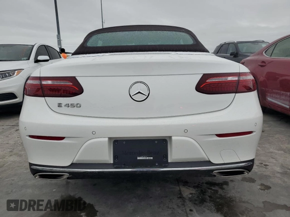 2023 Mercedes-Benz E-Class E 450 with VIN W1K1K5JB8PF208264, listed as a Copart auction lot 74819544 with 0 mi miles and Salvage Title. Bid and sale history available at carsss.com. Image 6.