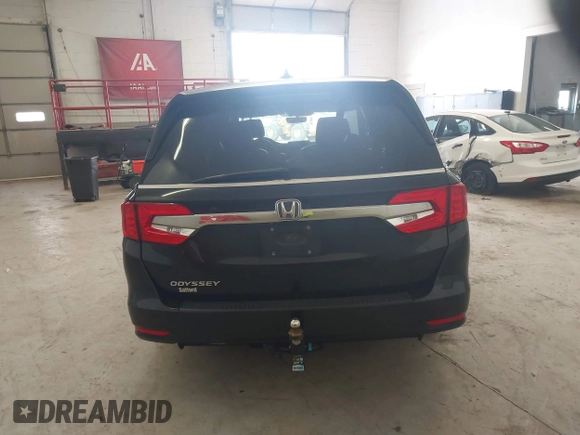 2018 Honda Odyssey EX-L with VIN 5FNRL6H78JB011284, listed as a IAAI auction lot 42000640 with 154,252 mi miles and . Bid and sale history available at DreamBid. Image 16.