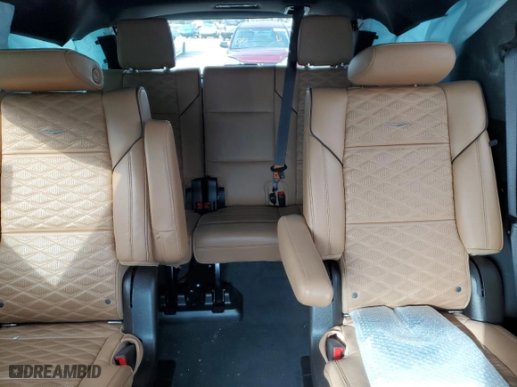 2022 Cadillac Escalade Sport with VIN 1GYS4FKL7NR145458, listed as a Copart auction lot 46334145 with 28,622 mi miles and Salvage Title. Bid and sale history available at carsss.com. Image 10.