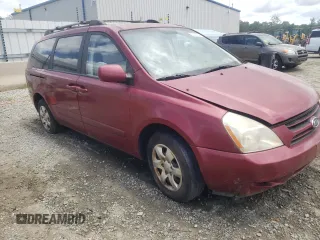 2006 Kia Sedona LX with VIN KNDMB233066086431, listed as a Copart auction lot 63221294 with 181,290 mi miles and Clean Title. Bid and sale history available at carsss.com. Image 4.