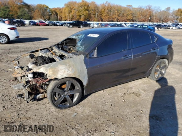 2016 Dodge Dart GT with VIN 1C3CDFEB2GD540181, listed as a Copart auction lot 84014314 with Not Provided miles and Salvage Title. Bid and sale history available at DreamBid. Image 1.