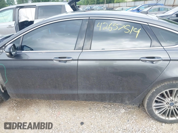 2016 Ford Fusion SE with VIN 3FA6P0T98GR155623, listed as a IAAI auction lot 42657514 with 171,518 mi miles and . Bid and sale history available at DreamBid. Image 15.