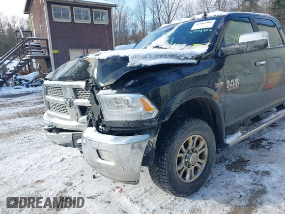 2018 Ram 2500 Laramie with VIN 3C6UR5FJXJG253495, listed as a IAAI auction lot 41084906 with 82,614 mi miles. Bid and sale history available at carsss.com. Image 6.