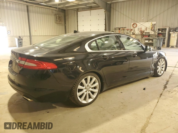 2013 Jaguar XF SC with VIN SAJWJ0EF9D8S92356, listed as a Copart auction lot 54209125 with 105,600 mi miles and Salvage Title. Bid and sale history available at DreamBid. Image 3.