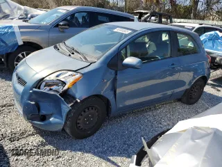 2011 Toyota Yaris with VIN JTDJT4K35B5330328, listed as a Copart auction lot 46904665 with 107,100 mi miles and Salvage Title. Bid and sale history available at carsss.com. Image 1.