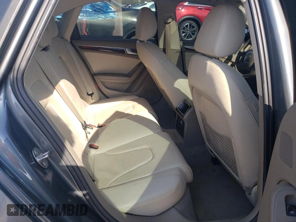 2012 Audi A4 2.0T Premium with VIN WAUBFAFL5CA116594, listed as a Copart auction lot 54142585 with 173,532 mi miles and Salvage Title. Bid and sale history available at carsss.com. Image 10.