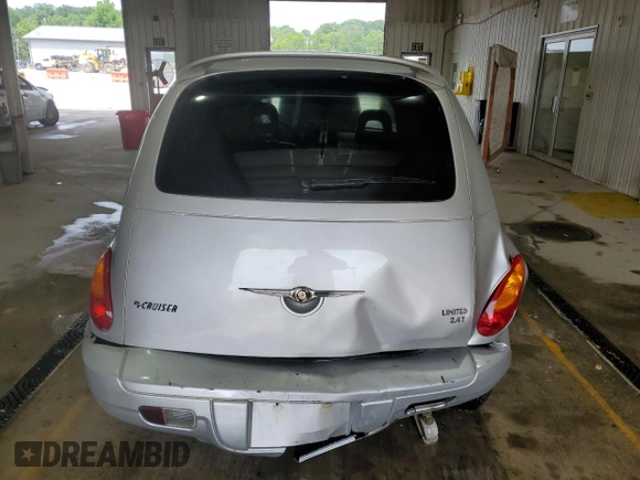 2008 Chrysler PT Cruiser Limited with VIN 3A8FY68848T162477, listed as a Copart auction lot 57446225 with 132,868 mi miles and Salvage title. Bid and sale history available at DreamBid. Image 6.