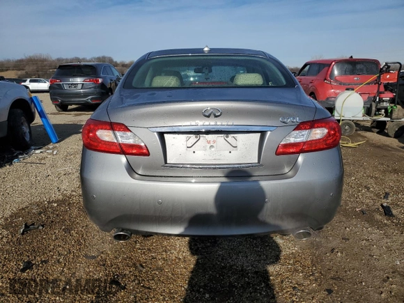 2014 Infiniti M37 with VIN JN1BY1AP2EM260051, listed as a Copart auction lot 87276884 with 101,899 mi miles and Salvage Title. Bid and sale history available at carsss.com. Image 6.