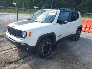 2023 Jeep Renegade Trailhawk with VIN ZACNJDC18PPP66512, listed as a IAAI auction lot 42608005 with 39,351 mi miles and . Bid and sale history available at DreamBid. Image 17.