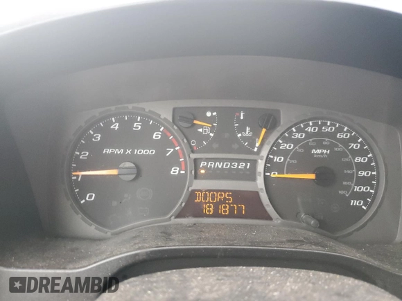 2006 GMC Canyon SLE1 with VIN 1GTDT136168159263, listed as a Copart auction lot 42035345 with 181,877 mi miles and Salvage Title. Bid and sale history available at carsss.com. Image 9.