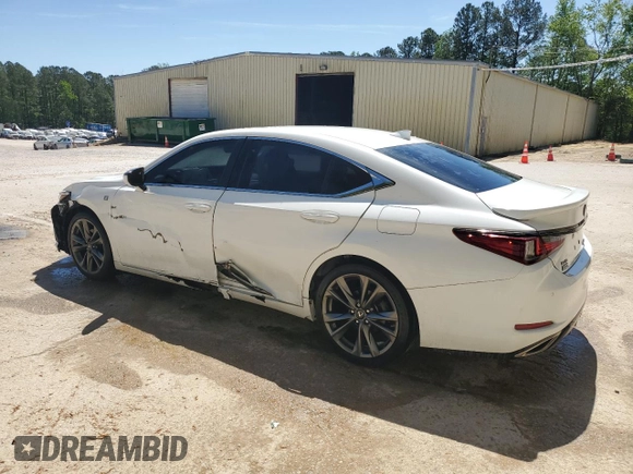 2021 Lexus ES 350 F Sport z VIN 58AGZ1B10MU097350, wystawiony jako Copart lot #51243595 z przebiegiem 93 411 mil mil oraz Czysty tytuł • Clean title. Historia ofert i sprzedaży dostępna na DreamBid. Obrazek 2.