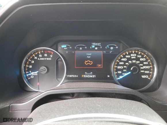 2016 Ford F-150 XLT with VIN 1FTEW1EG4GFC99712, listed as a Copart auction lot 51516085 with 174,670 mi miles and Salvage Title. Bid and sale history available at carsss.com. Image 9.
