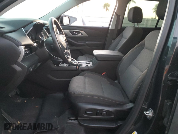 2021 Chevrolet Traverse LT Cloth with VIN 1GNEVGKW7MJ112612, listed as a Copart auction lot 75235074 with 58,744 mi miles and Salvage Title. Bid and sale history available at carsss.com. Image 7.