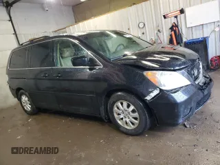 2008 Honda Odyssey EX-L with VIN 5FNRL38638B071781, listed as a Copart auction lot 47755835 with 104,508 mi miles and Salvage Title. Bid and sale history available at carsss.com. Image 4.