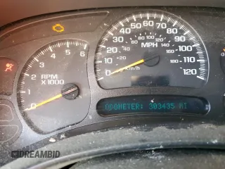 2005 Chevrolet Silverado 1500 Work Truck with VIN 1GCEC19X85Z252519, listed as a Copart auction lot 52890015 with 303,435 mi miles and Salvage Title. Bid and sale history available at DreamBid. Image 9.