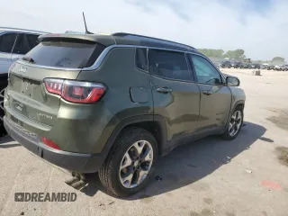 2020 Jeep Compass Limited with VIN 3C4NJDCB0LT155968, listed as a Copart auction lot 55809245 with Not provided miles and Salvage title. Bid and sale history available at DreamBid. Image 3.
