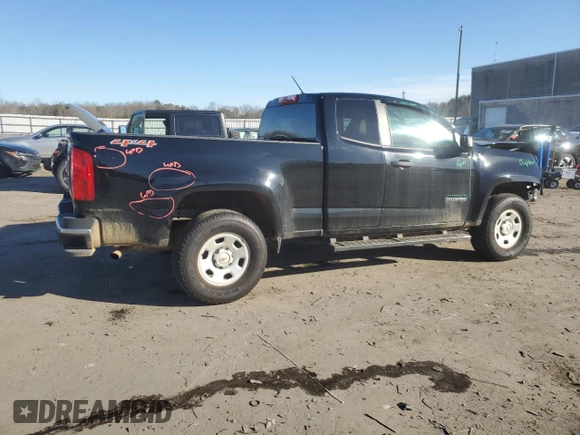 2020 Chevrolet Colorado 4WD Work Truck z VIN 1GCHTBEA2L1185268, wystawiony jako Copart lot #45156895 z przebiegiem 73 532 mil mil oraz Szkoda całkowita • Salvage title. Historia ofert i sprzedaży dostępna na DreamBid. Obrazek 3.