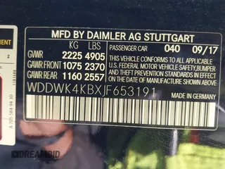 2018 Mercedes-Benz C 300 с VIN WDDWK4KBXJF653191, выставлен на аукционе IAAI как лот 40731846 с пробегом 77 176 миль миль и . История ставок и продаж доступна на DreamBid. Изображение 9.