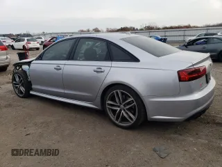 2016 Audi S6 Prestige with VIN WAUH2AFC0GN071830, listed as a Copart auction lot 81327524 with 108,386 mi miles and Salvage Title. Bid and sale history available at carsss.com. Image 2.