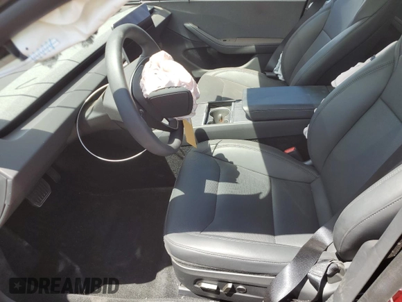 2025 Tesla Model 3 Long Range with VIN 5YJ3E1EA4SF890321, listed as a Copart auction lot 51505955 with 5,075 mi miles and Salvage title. Bid and sale history available at DreamBid. Image 7.