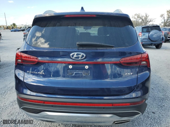 2021 Hyundai Santa Fe Limited with VIN 5NMS44AL0MH315111, listed as a Copart auction lot 43872555 with 19,179 mi miles and Salvage Title. Bid and sale history available at carsss.com. Image 6.